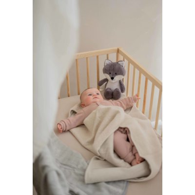 Flow Hračka s tlukotem srdce Robin - Grey - obrázek