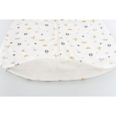 Träumeland letní spací pytel Liebmich Tencel - Brum Brum, 60 cm - obrázek