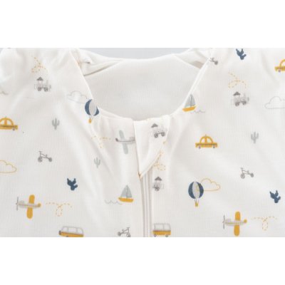 Träumeland letní spací pytel Liebmich Tencel - Brum Brum, 60 cm - obrázek