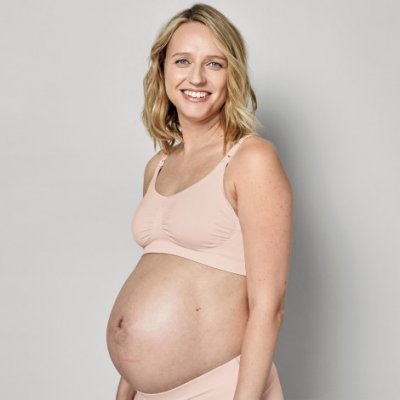 Medela Keep Cool Těhotenská a kojící podprsenka - Béžová, vel. S - obrázek