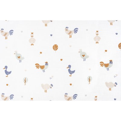 Träumeland povlečení 100/135 + 40/60 - Kikeriki - obrázek