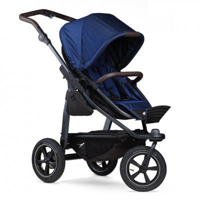 TFK Mono 2 Kombinovaný kočárek Air Wheel - Navy - obrázek