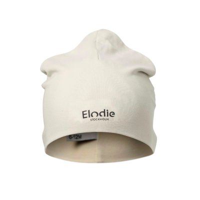 Elodie Details Čepice Logo - Creamy White, 0 - 6 m
