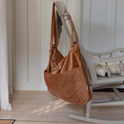 Nanami Taška Lifestylebag Velvet - Almond - obrázek