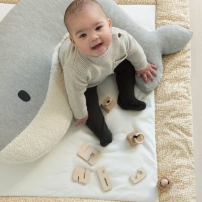 Nanami Multifunkční kojící polštář - Momo Light Grey - obrázek