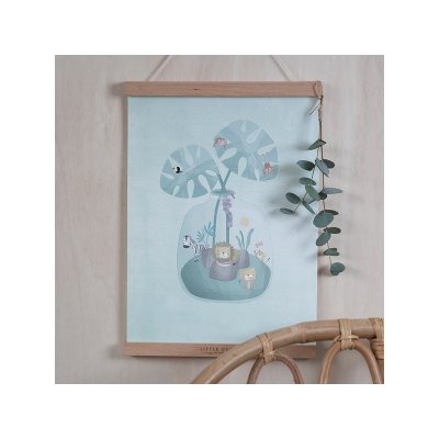 Little Dutch Dřevěný věšák na plakáty A3 - obrázek