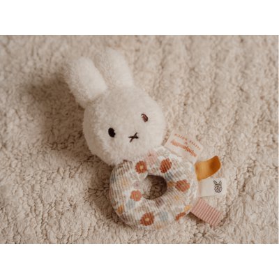 Little Dutch Miffy Chrastítko - Vintage Kytičky - obrázek