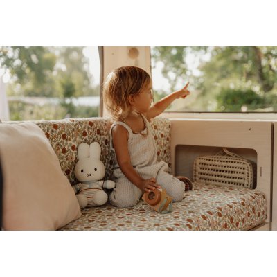 Little Dutch Miffy Plyšový králíček 25 cm - Vintage Proužky - obrázek