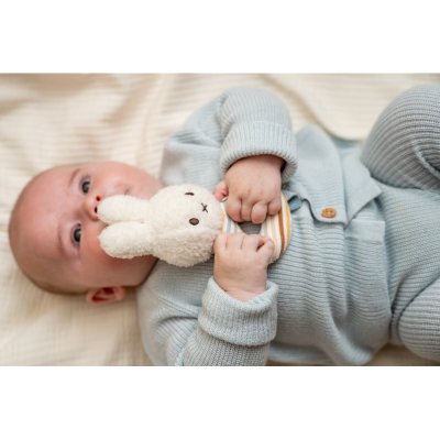 Little Dutch Miffy Chrastítko - Vintage Proužky - obrázek