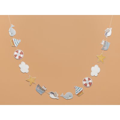 Little Dutch Dekorativní girlanda - Námořnický záliv - obrázek