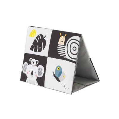 TAF Toys Knížka pro hru na bříšku se zrcátkem