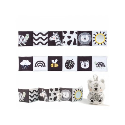 TAF Toys Knížka pro nejmenší Savana