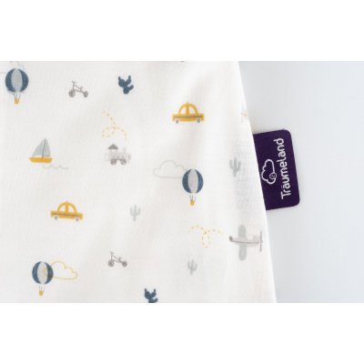 Träumeland letní spací pytel Liebmich Tencel - Brum Brum, 110 cm - obrázek