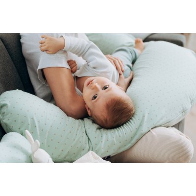 Träumeland kojící polštář - Twister blau - obrázek