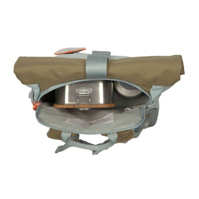 Lässig dětský batoh Mini Rolltop Backpack - Nature Light Blue - obrázek