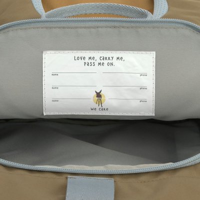 Lässig dětský batoh Mini Rolltop Backpack - Nature Light Blue - obrázek