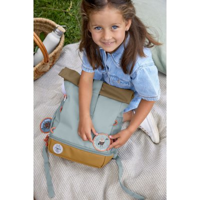 Lässig dětský batoh Mini Rolltop Backpack - Nature Light Blue - obrázek