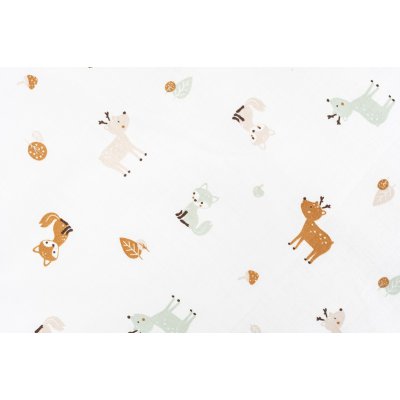 Träumeland povlečení 80/80 + 35/40 - Waldtiere - obrázek