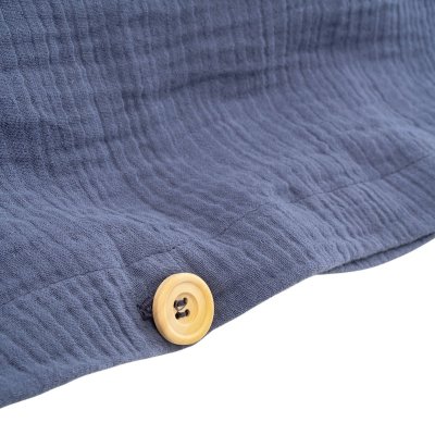 Träumeland povlečení GOTS 135/200 + 80/80 - Blau - obrázek