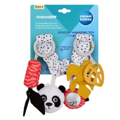 Canpol Senzorická závěsná hračka na kočárek/autosedačku BabiesBoo - obrázek