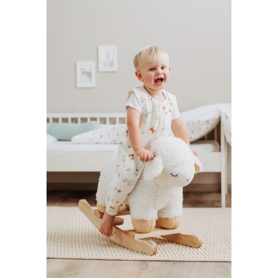 Träumeland lehký spací pytel "to Go" - Waldtiere, 104 cm - obrázek