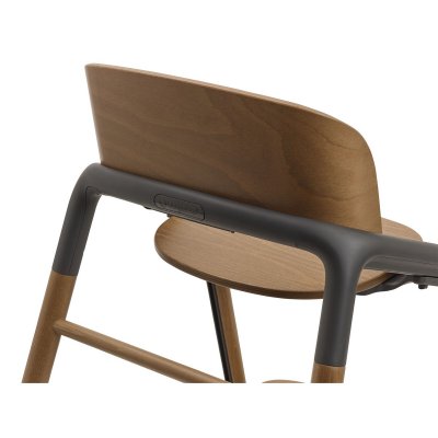 Bugaboo Giraffe Rostoucí židlička - Warm Wood/Grey - obrázek