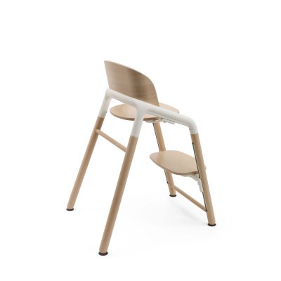 Bugaboo Giraffe Rostoucí židlička - Neutral Wood/White - obrázek