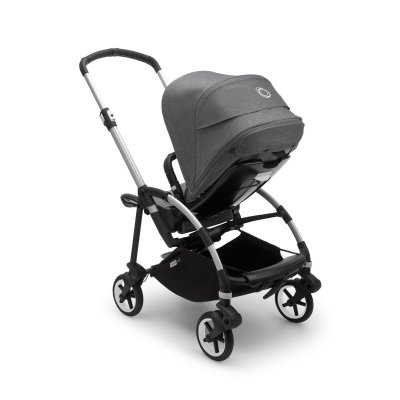 Bugaboo Bee6 Kompletní kočárek - Alu/Grey/Grey Melange - obrázek