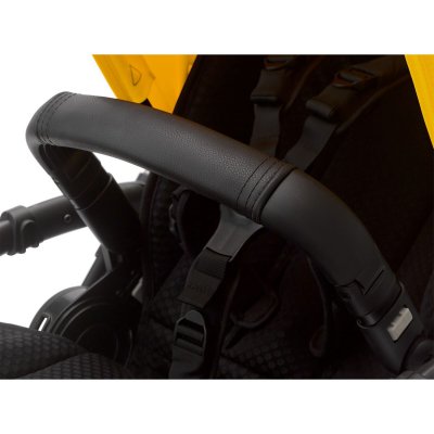 Bugaboo Bee6 Kompletní kočárek - Black/Black/Lemon Yellow - obrázek