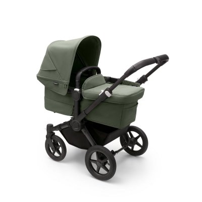 Bugaboo Donkey5 Kompletní kočárek Mono - Black/Forest Green/Forest Green - obrázek