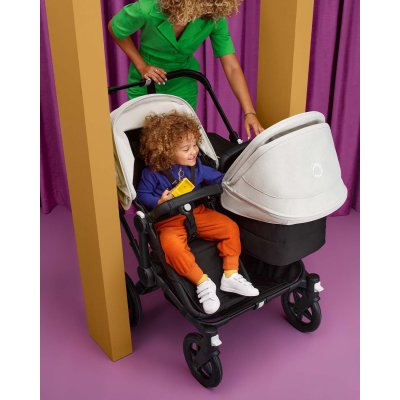 Bugaboo Donkey5 Duo Rozšiřovací set - Midnight Black - obrázek