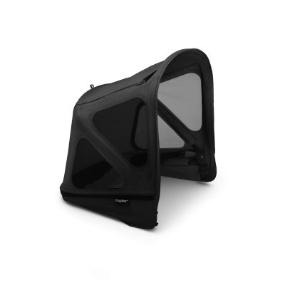 Bugaboo Donkey Prodyšná stříška - Midnight Black
