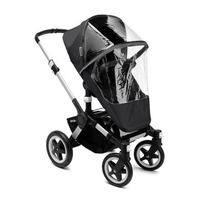 Bugaboo Donkey/Buffalo/Runner Pláštěnka High Performance - Black - obrázek