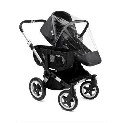 Bugaboo Donkey/Buffalo/Runner Pláštěnka High Performance - Black - obrázek