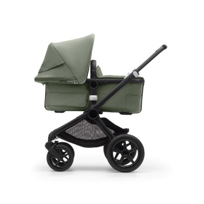 Bugaboo Fox3 Kompletní kočárek - Black/Forest Green/Forest Green - obrázek