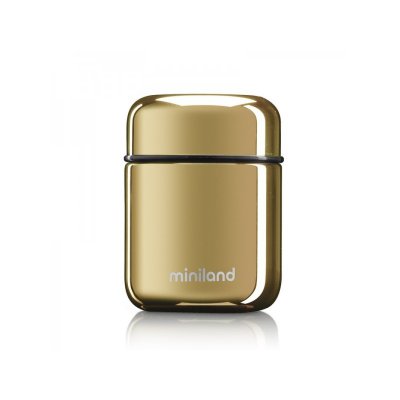 Miniland termoska na jídlo DeLuxe 280 ml - Gold