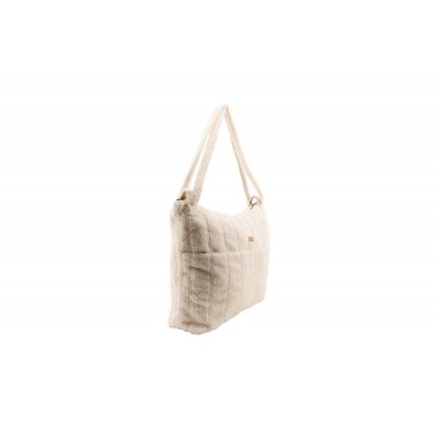 Nanami Taška Lifestylebag Bouncle Stitch - Off-White - obrázek
