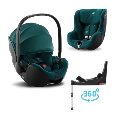 Britax Römer Baby-Safe 5Z + Flex Base 5Z + Autosedačka Dualfix 3 i-Size Atlantic Green
