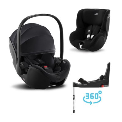 Britax Römer Baby-Safe 5Z + Flex Base 5Z + Autosedačka Dualfix 3 i-Size Galaxy Black