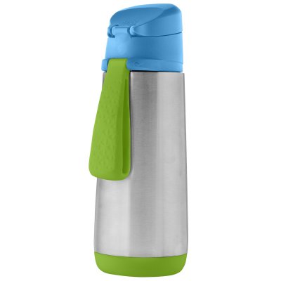 b.box termoska na pití sport 500 ml - Modrá/Zelená - obrázek
