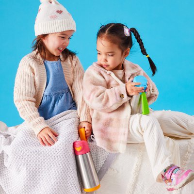 b.box termoska na pití sport 500 ml - Modrá/Zelená - obrázek