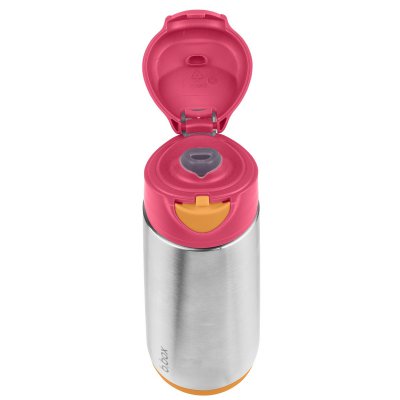 b.box termoska na pití sport 500 ml - Růžová/Oranžovoá - obrázek