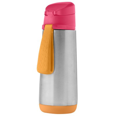 b.box termoska na pití sport 500 ml - Růžová/Oranžovoá - obrázek