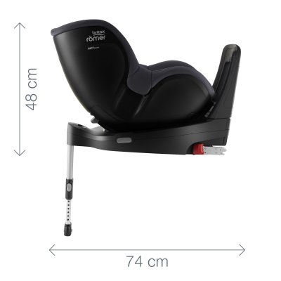 Britax Römer Dualfix 3 i-Size Bundle Flex 5Z - Galaxy Black 2023 - obrázek