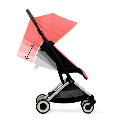 Cybex Gold Orfeo - Silver/Hibiscus Red 2023 - obrázek