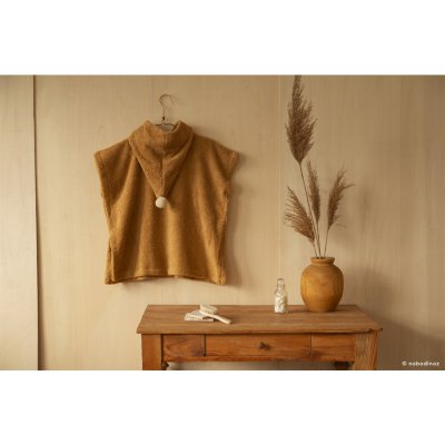 Nobodinoz So Cute Pončo vel. 3 - 5 let - Caramel - obrázek