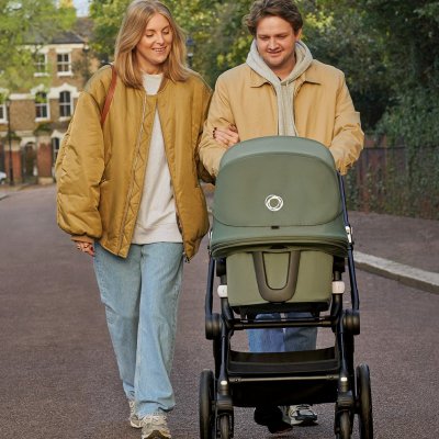 Bugaboo Fox Cub Kompletní kočárek - Black/Desert Beige - obrázek