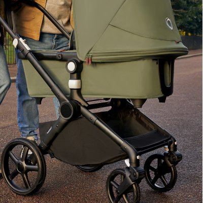 Bugaboo Fox Cub Kompletní kočárek - Black/Desert Beige - obrázek