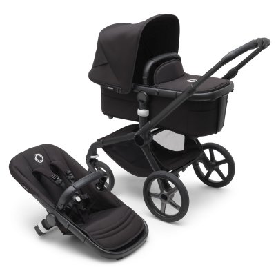 Bugaboo Fox5 Kompletní kočárek Black/Midnight Black - obrázek