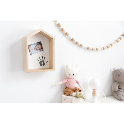Baby Art Shelve House Dřevěný rámeček - obrázek